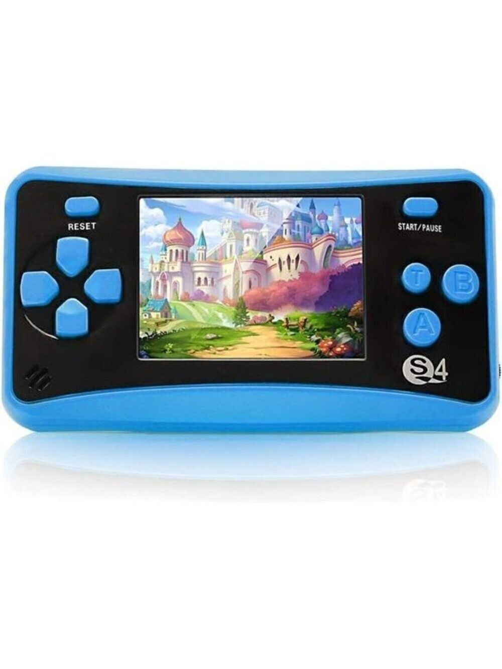 Kids Handheld 182 Built In Games Console Children Ages 4-12 Retro Classic BLUE